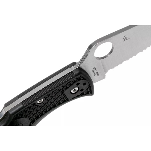 Briceag Endela® Lightweight Thin Blue or Red Line, Spyderco - Img 7