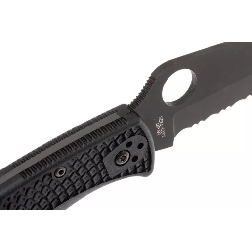 Briceag Endura® 4 FRN negru/lama neagra, Spyderco - Img 4