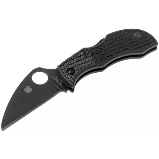 Briceag Manbug™ Wharncliffe lama neagra, Spyderco - Img 2