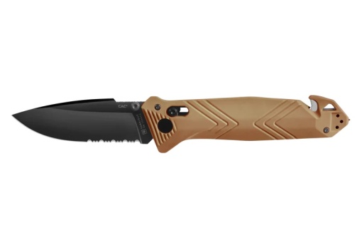 Briceag outdoor C.A.C.® maner PA56 cu lama zimtata si tirbușon, TB Outdoor - Img 3