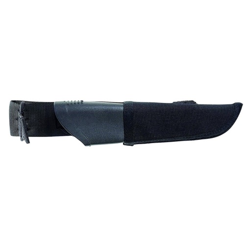 Cutit bushcraft/camping/Bushcraft Black SRT cu teaca Tactical Black sistem Molle - Img 3