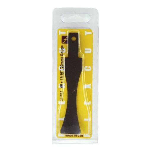 Dalta curbata nr. 6 pentru sculptura/cioplire lemn, fara maner, Flexcut - Img 12