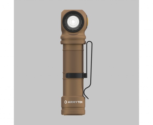 F06701CS Wizard C2 Pro Max Magnet USB Sand - lumina alba, Armytek - Img 2