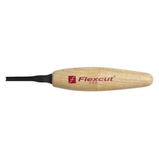 Micro dalta adanca cu varf in V la 90° pentru sculptura in lemn, Flexcut - Img 4