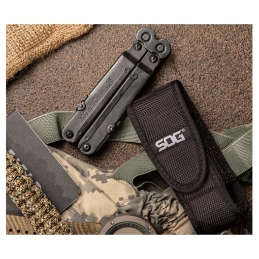 Multi-tool SOG PowerLock Black, V-Cutter, Nylon Pouch - Img 8