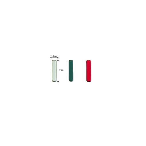 P03 Set compus mic de ascutire 3 x 25gr (Verde, Rosu, Alb), BeaverCraft - Img 2