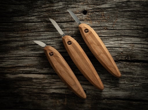 Set 3 cutite pentru sculptura in lemn FP200, Flexcut - Img 2