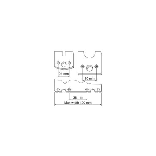 Atasament ascutire cutite amovibile frezare lemn, Tormek SVP-80 - Img 3