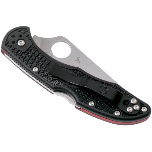 Briceag Delica® 4 Lightweight Thin Red Line, Spyderco - Img 3