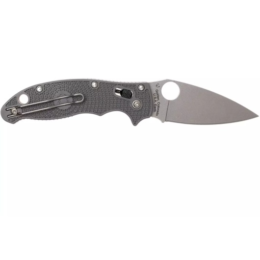 Briceag Manix™ 2 Gray FRCP Maxamet, Spyderco - Img 9