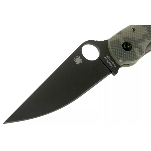 Briceag Military™ Model G-10 Digital Camo / lama neagra, Spyderco - Img 2