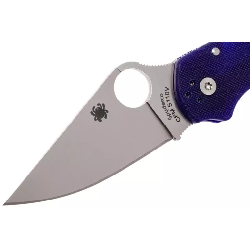 Briceag Para™ 3 G-10 Dark Blue CPM S110V, Spyderco - Img 2