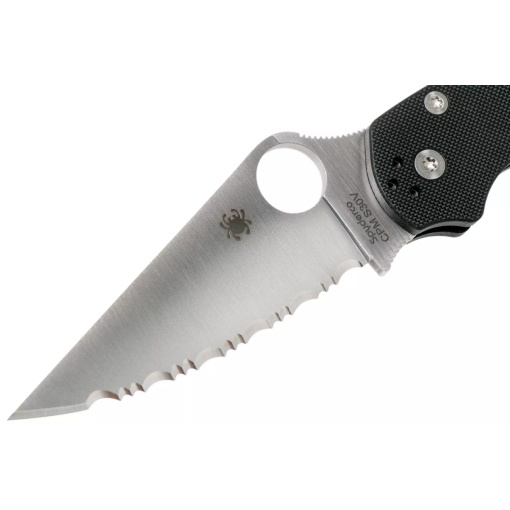 Briceag Para Military™ 2 Black G-10, Spyderco - Img 8