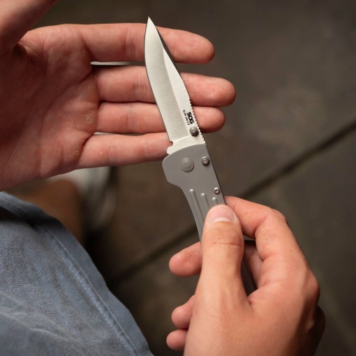 Briceag SlimJim 2.0 - Satin, SOG - Img 3