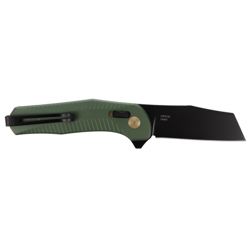 Briceag SOG - Diverge XR Sheepsfoot - Forest Green + Black - Img 5
