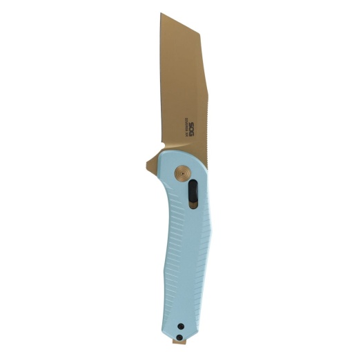 Briceag SOG - Diverge XR Sheepsfoot - Light Blue + Gold - Img 2