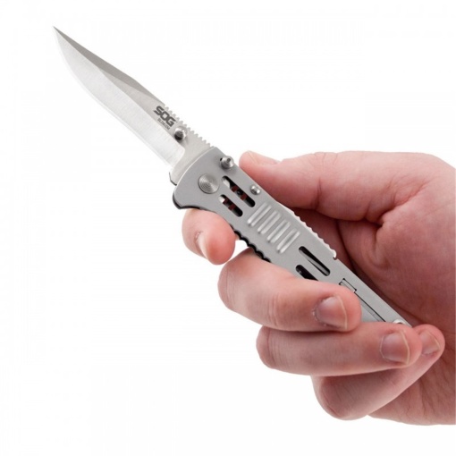 Briceag SOG - SlimJim - Clip Point Satin - Img 8