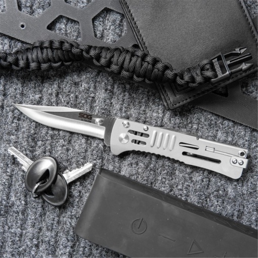 Briceag SOG - SlimJim - Clip Point Satin - Img 13