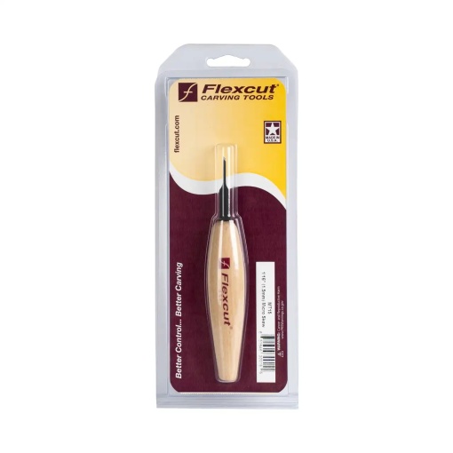 Micro dalta inclinata pentru sculptura in lemn, Flexcut - Img 6