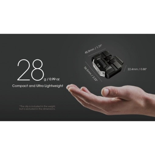 Nitecore CL10, Lanterna Clip-on - Img 9