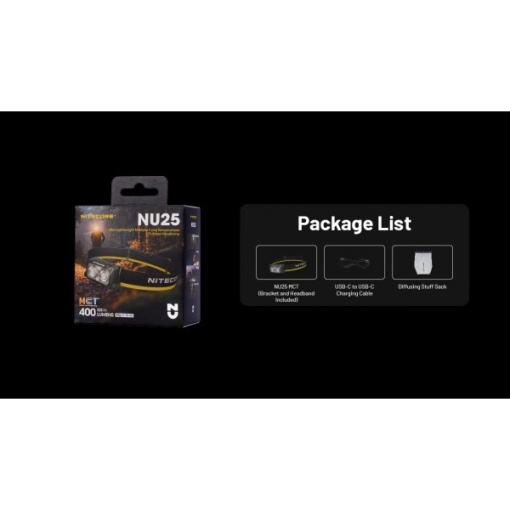 Nitecore NU25 MCT, Lanterna Frontala - Img 3