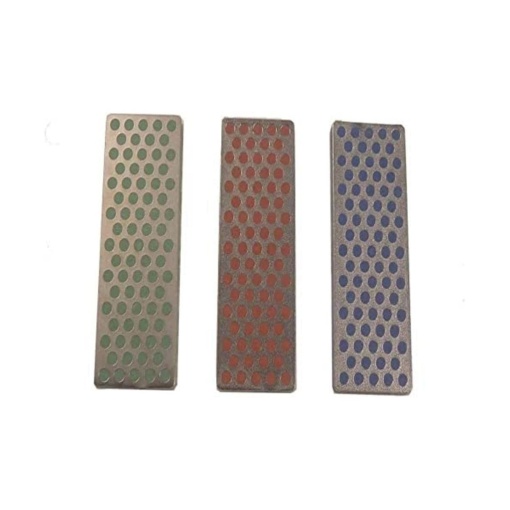 Set 3 pietre de ascutit de buzunar, diamantate, mini Whetstone DMT - Img 8