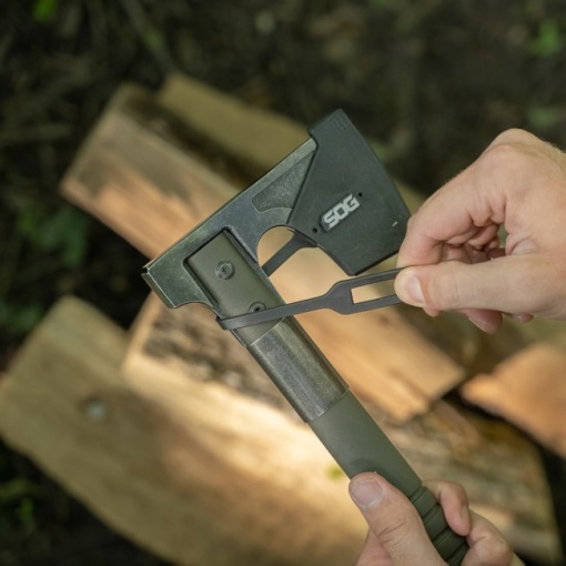 Topor camping Camp Axe OD, SOG - Img 6