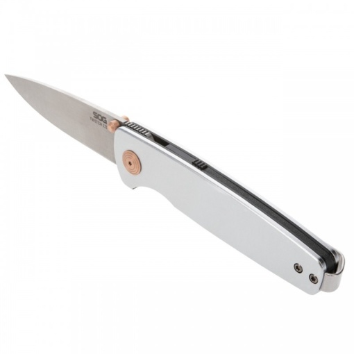 Briceag cu deschidere asistata SOG - Twitch III - Satin - Img 2