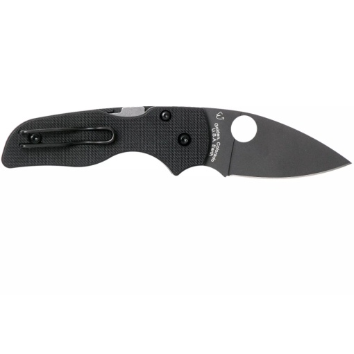 Briceag Lil' Native® G-10 negru / lama neagra, Spyderco - Img 13