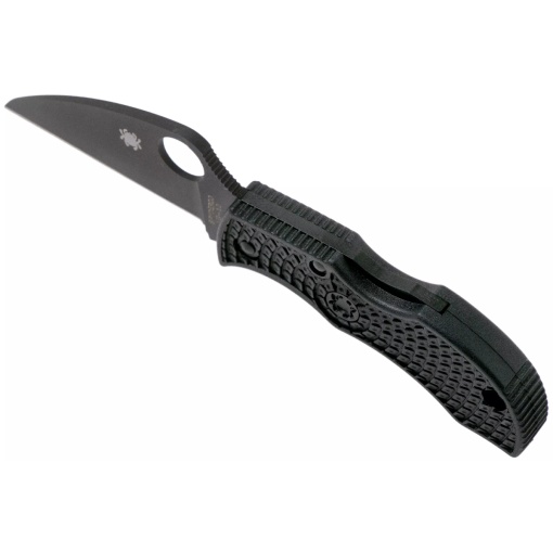Briceag Manbug™ Wharncliffe lama neagra, Spyderco - Img 4