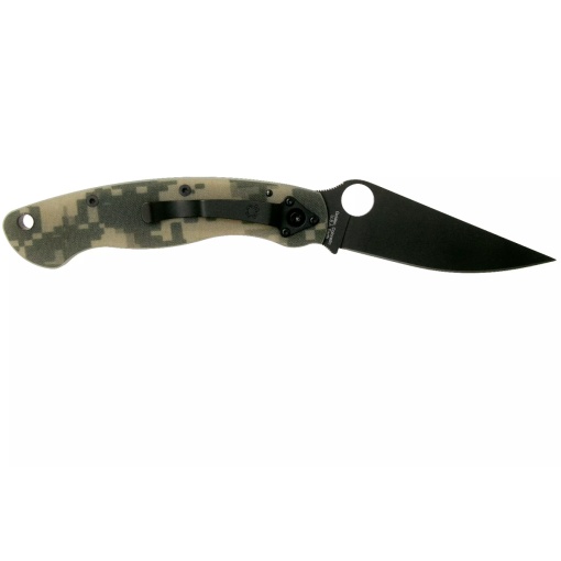 Briceag Military™ Model G-10 Digital Camo / lama neagra, Spyderco - Img 9