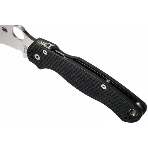 Briceag Para Military™ 2 Black G-10, Spyderco - Img 9