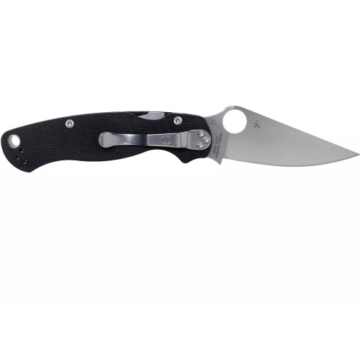 Briceag Para Military™ 2 Black G-10, Spyderco - Img 13