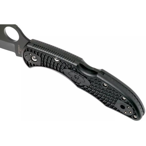 Briceag Salt® 2 FRN negru / lama neagra, Spyderco - Img 5