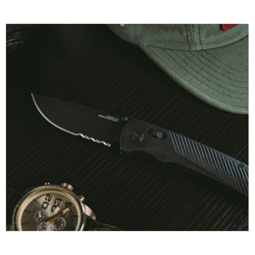 Briceag SOG - Flash AT - Blackout, Serrated - Img 10