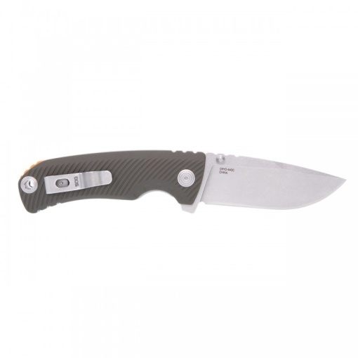 Briceag SOG TELLUS ATK - Olive Drab - Blaze Orange - Img 2