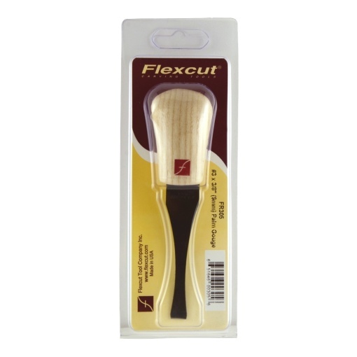 Dalta de mana 9 mm pentru sculptura/cioplire lemn cu maner fix FR305, Flexcut - Img 2