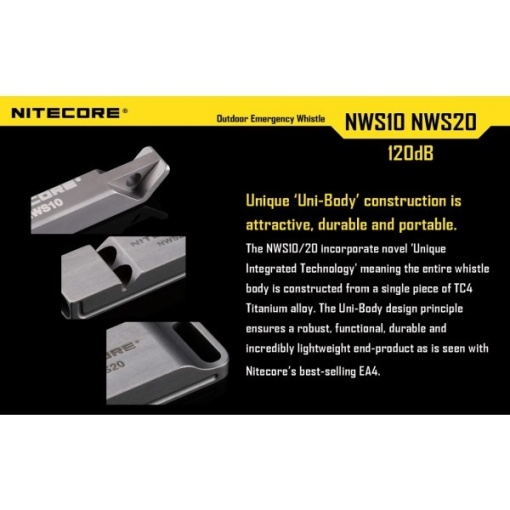 Nitecore NWS10, Fluier - Img 9