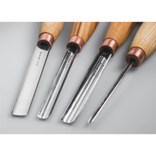 SC02 Set dalti drepte pentru sculptura in lemn, BeaverCraft - Img 3