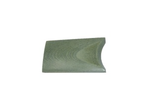 Micarta de in 8 mm Green/White 1/1, pentru maner de cutit