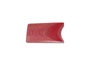 Micarta de in 8 mm White/Red 2/2, pentru maner de cutit