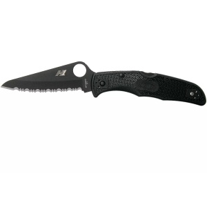 Briceag Pacific Salt™ 2 lama neagra, Spyderco