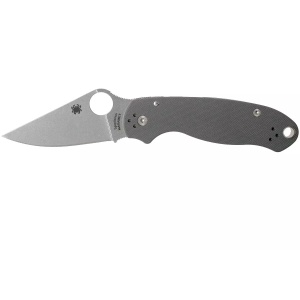 Briceag Para™ 3 G-10 Dark Gray Maxamet, Spyderco