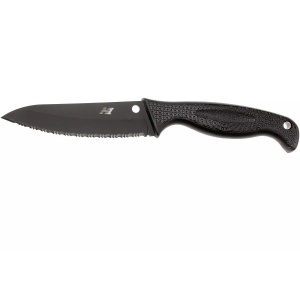 Cutit Aqua Salt™ FRN negru / lama neagra, Spyderco