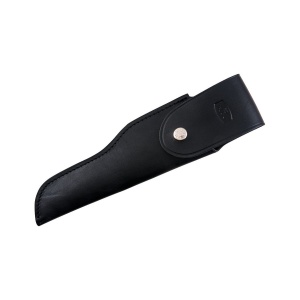 Teaca piele naturala neagra cu clapeta, model 119, Buck Knives