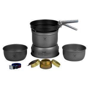150273 27-3 HA Set serie 27 ALUMINU ANODIZAT , pentru gatit in camping, Trangia