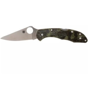 Briceag Delica® 4 FRN Zome Green, Spyderco