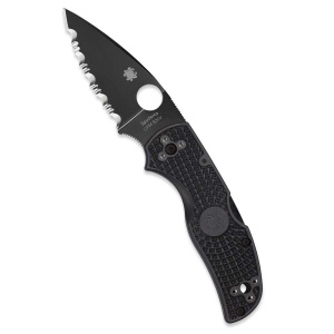 Briceag Native® 5 FRN negru / lama neagra, Spyderco
