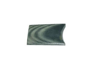 Micarta Canvas (foaie de cort) Black2- 9.5 mm, pentru maner de cutit
