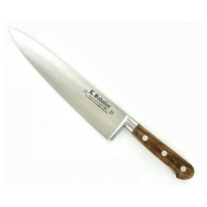 OL-1110-23 Cutit de gatit, olive, lungime 23cm, maner din lemn de maslin, Sabatier Authentique